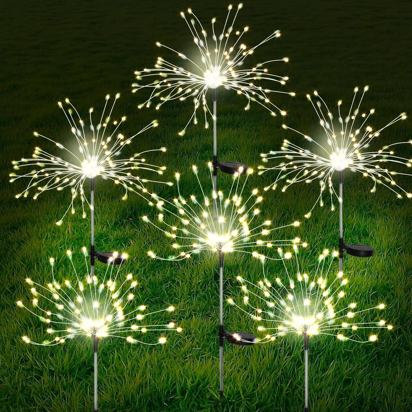 Solar Garden Lights with 200 LED String for Outdoor Decor