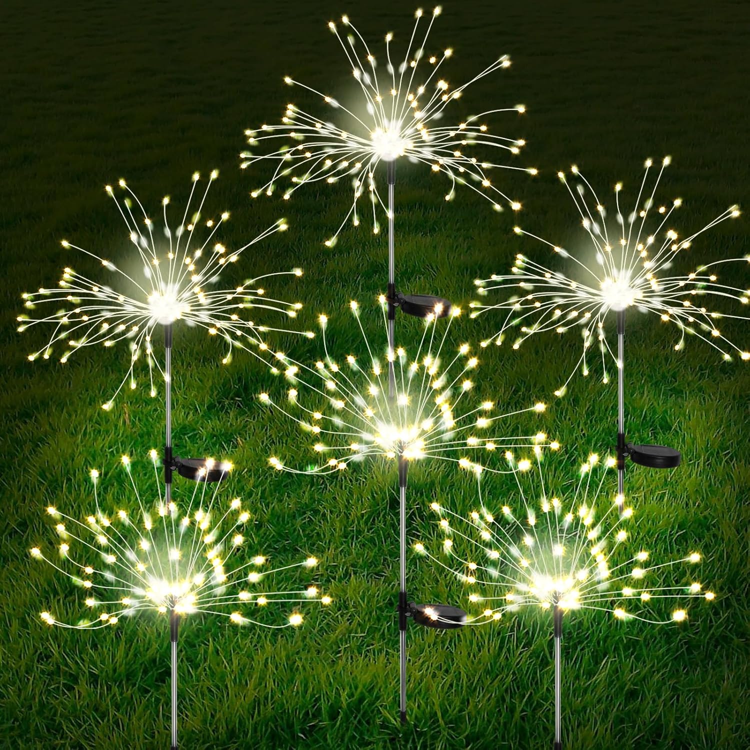Solar Garden Lights with 200 LED String for Outdoor Decor