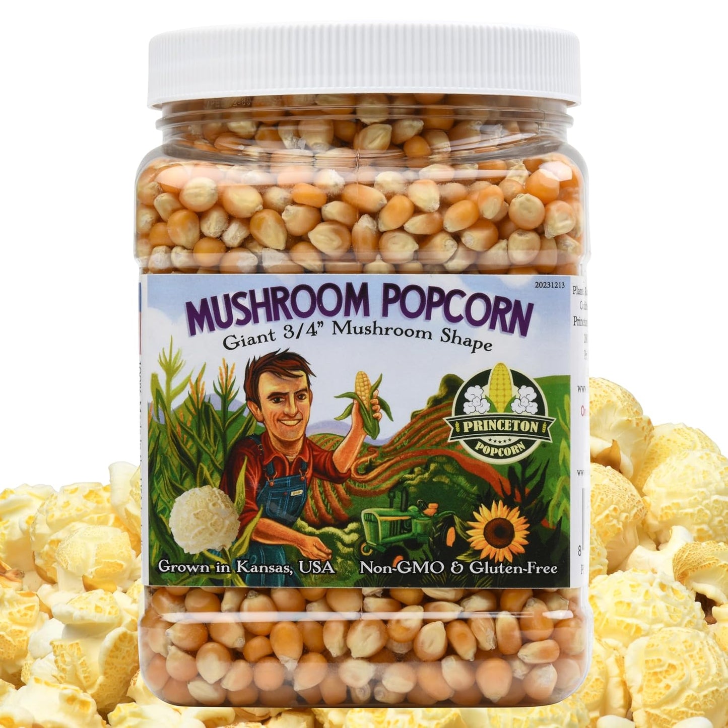 Princeton Popcorn Extra Large Mushroom Kernels