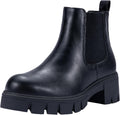 Vepose Women's 936 Chelsea Ankle Boots Platform Lug Sole (Style 1SR4)