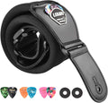 LEKATO Wide Padded Bass Guitar Strap | Adjustable Length | Pick Holder & Locks