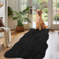 Large Dog Door Mat for Muddy Paws, 24x59 Absorbent Dirt Trapper