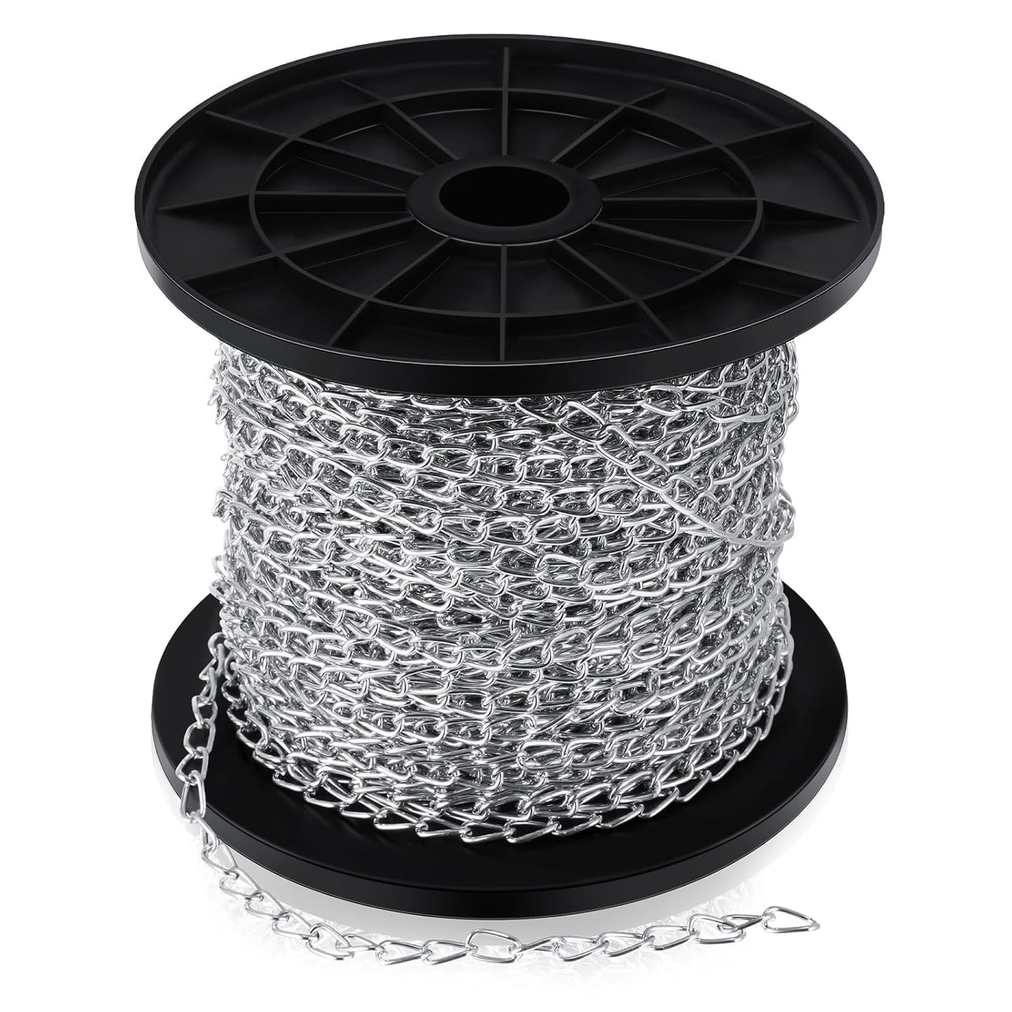 200 ft Galvanized Steel Hanging Jack Chain for Versatile Use