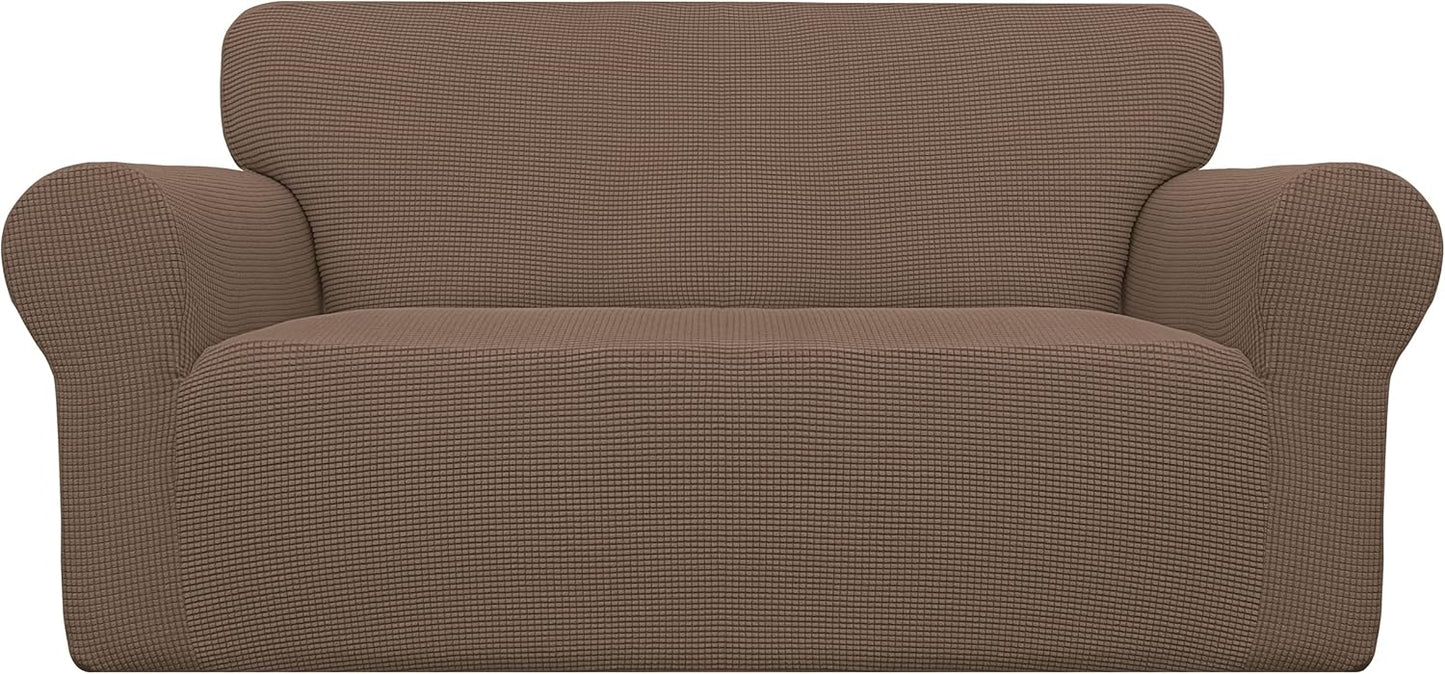 Easy-Going Stretch Oversized Loveseat Slipcover for Protection