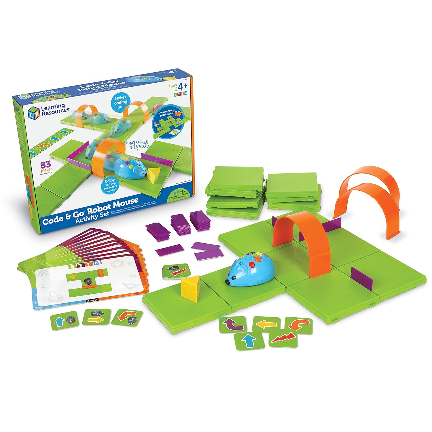 Learning Resources Code & Go Robot Mouse Activity Set for Kids