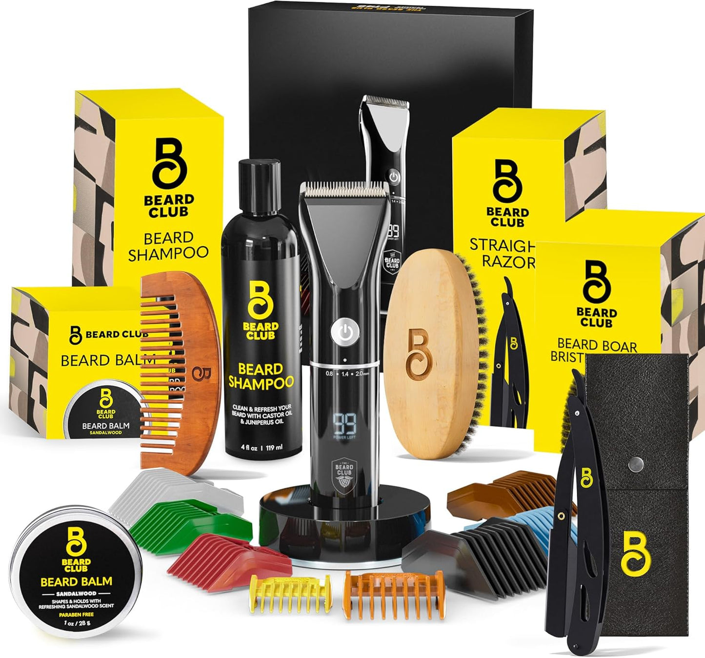 The Beard Club Men's Grooming Kit: Ultimate Trimming Set