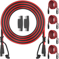 SAE Extension Cable 12ft to 12ft Quick Disconnect - 4 Pack