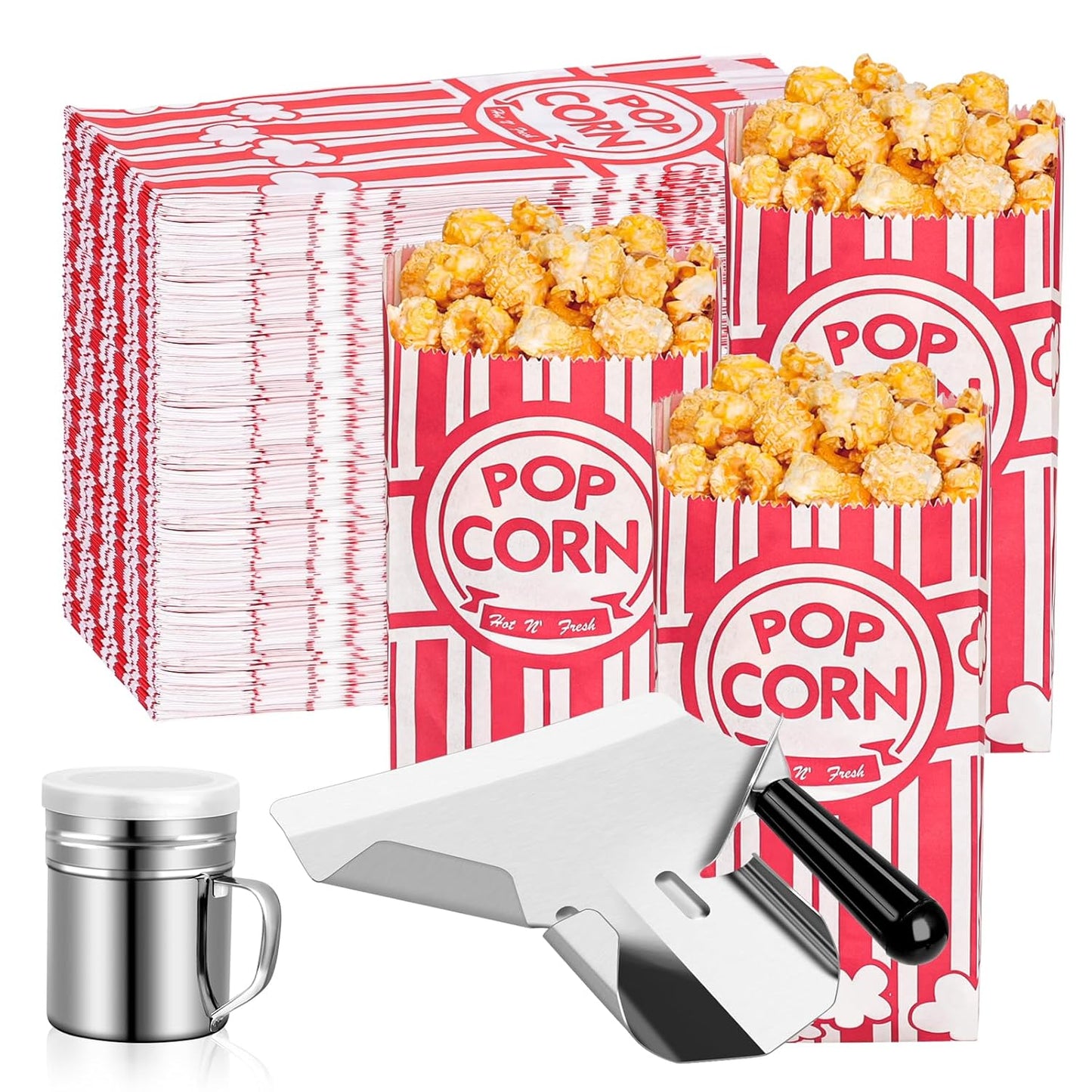Dualshine 302 Pcs Popcorn Kit Bundle