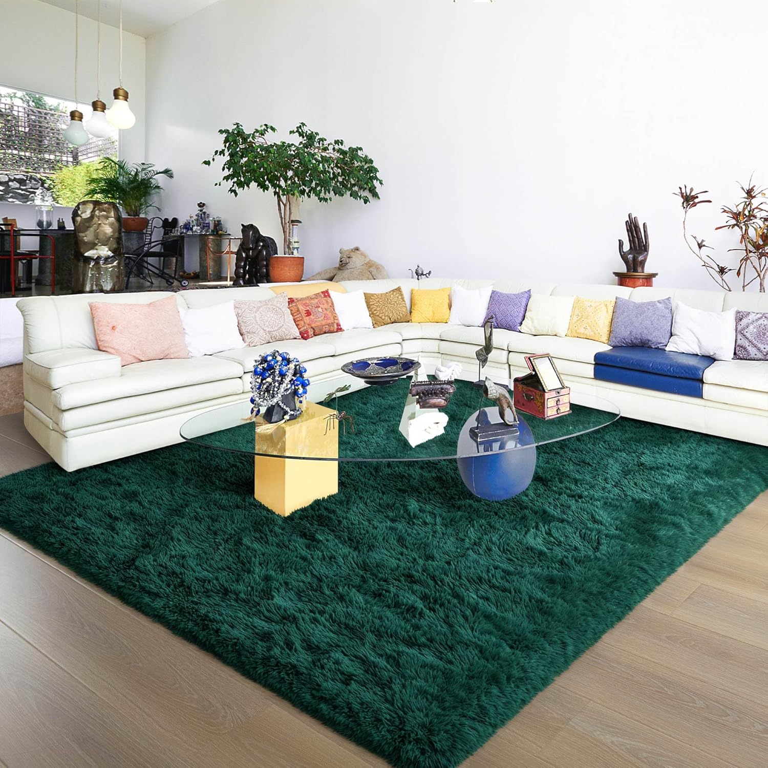 Ultra Soft Fluffy Rugs for Bedroom and Living Room Decor
