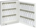 Acrimet Key Cabinet 48 Positions w/ Lock & Tags - White