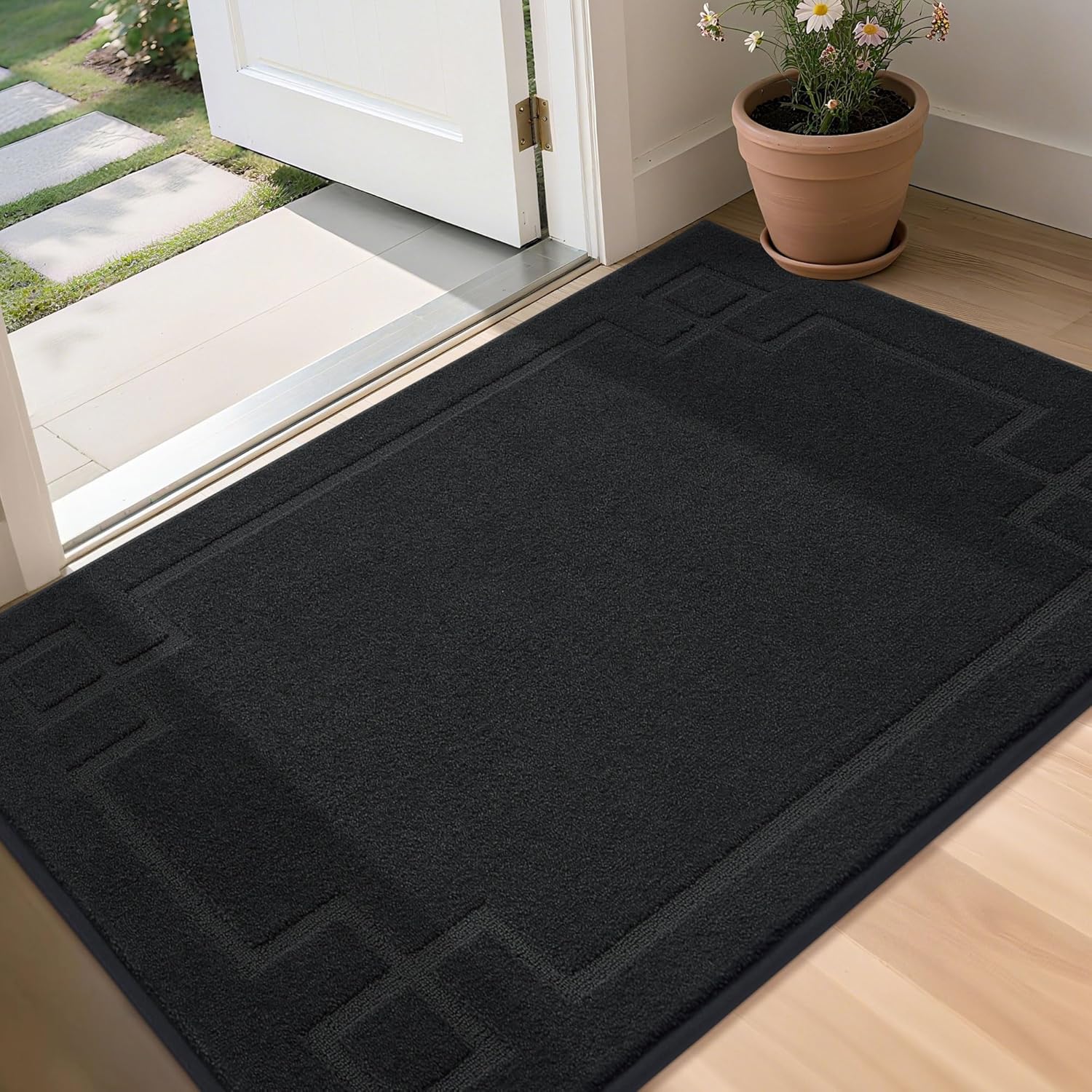 BEQHAUSE Non-Slip Door Mat 36in x 60in for Indoor Entryways