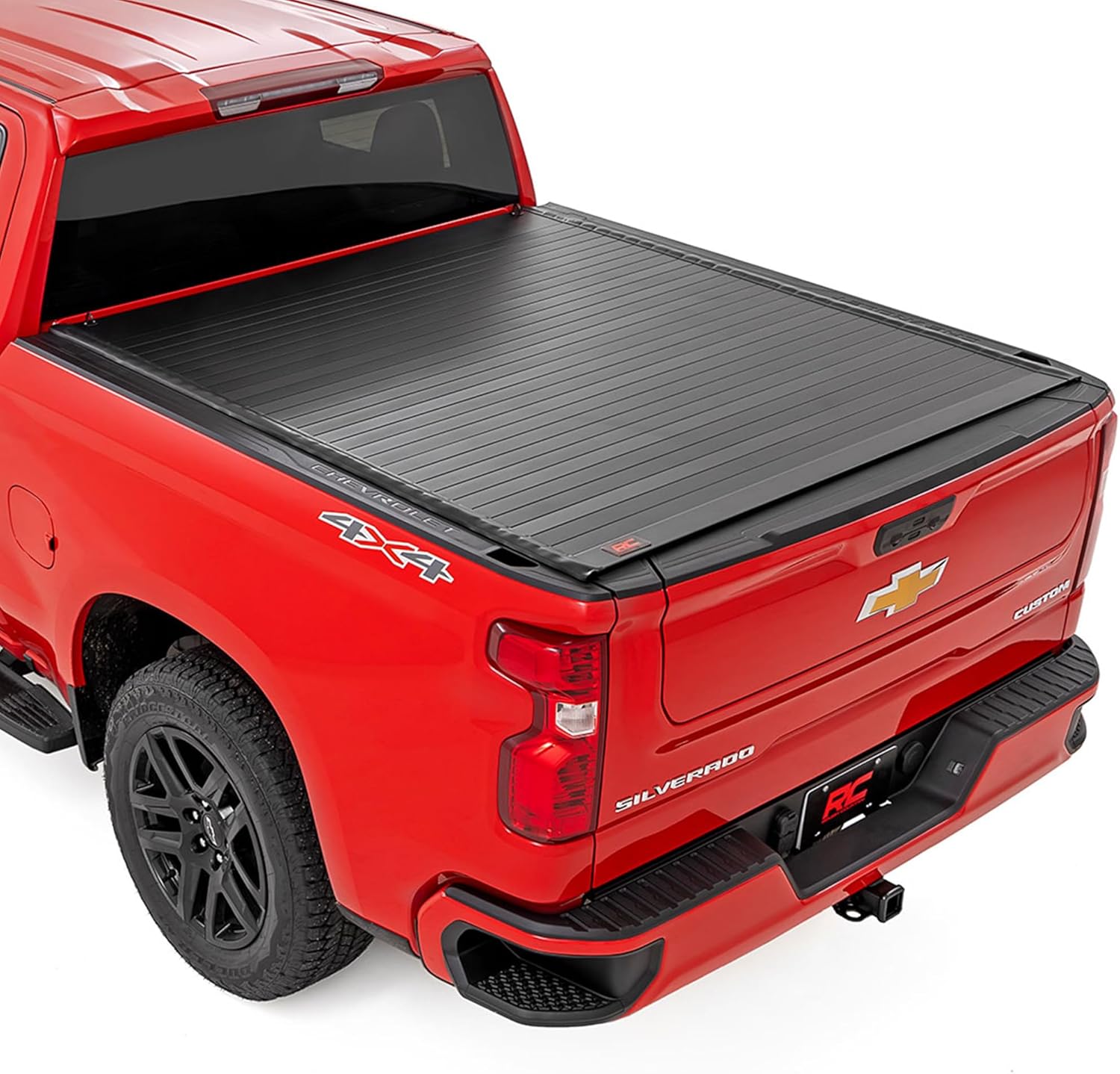Rough Country Hard Roll-Up Tonneau Cover for Chevy Silverado