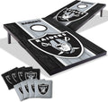 2 ft x 3 ft Portable Cornhole Game with Logo Bags - Tailgate Ready