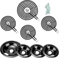 WB30M1 WB30M2 Range Burner Elements and WB31M19 WB31M20 Drip Pans