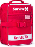 Large First Aid Kit for Car Travel & Home - Emergency Ready