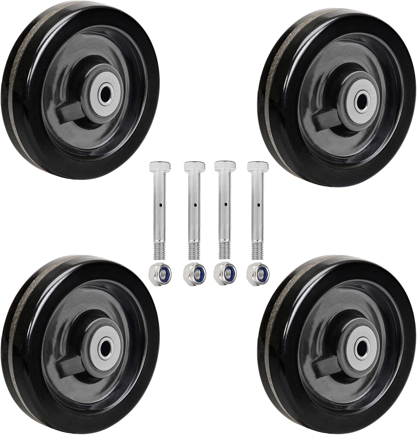 5x2 Phenolic Wheel with Rolling Bearing for Heavy Loads