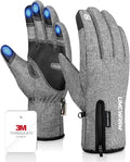 -10F Waterproof Winter Gloves Men Touchscreen Ski Gloves - Warm