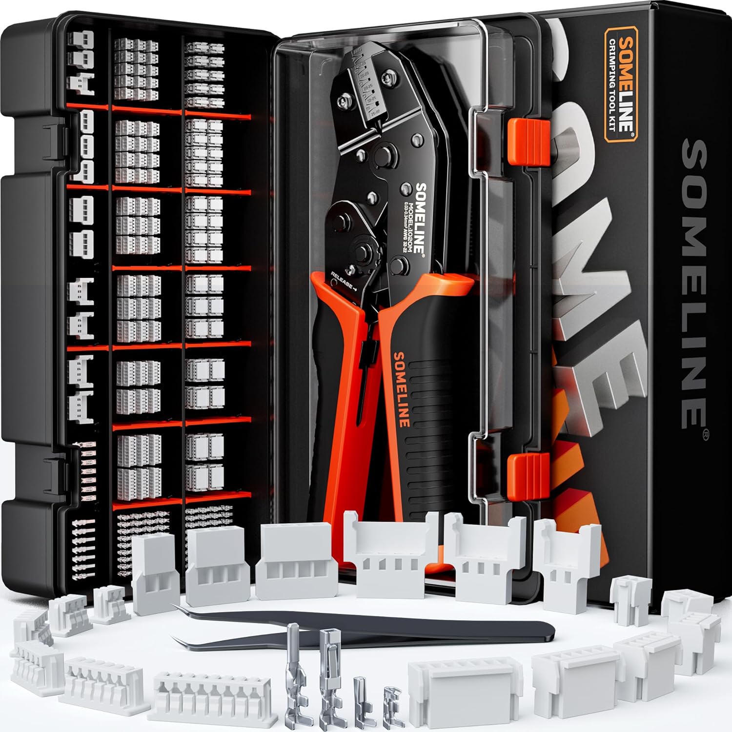 Precision Crimping Tool for 1.25 mm and 2.0 mm Connectors