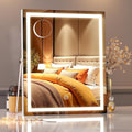 Vanity Mirror with Lights 11.4in x 13.8in - Bright Adjustable LED