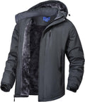 Men's Winter Ski Snow Jacket - Waterproof 10000mm Warm Coat