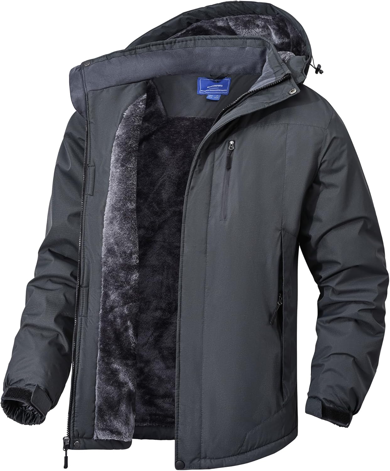 Rapoo Men's Winter Ski Snow Jacket for Cold Weather Adventures