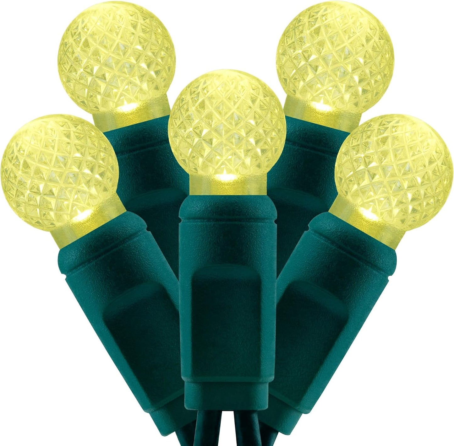 Warm White G12 Raspberry Christmas Lights for Festive Decor