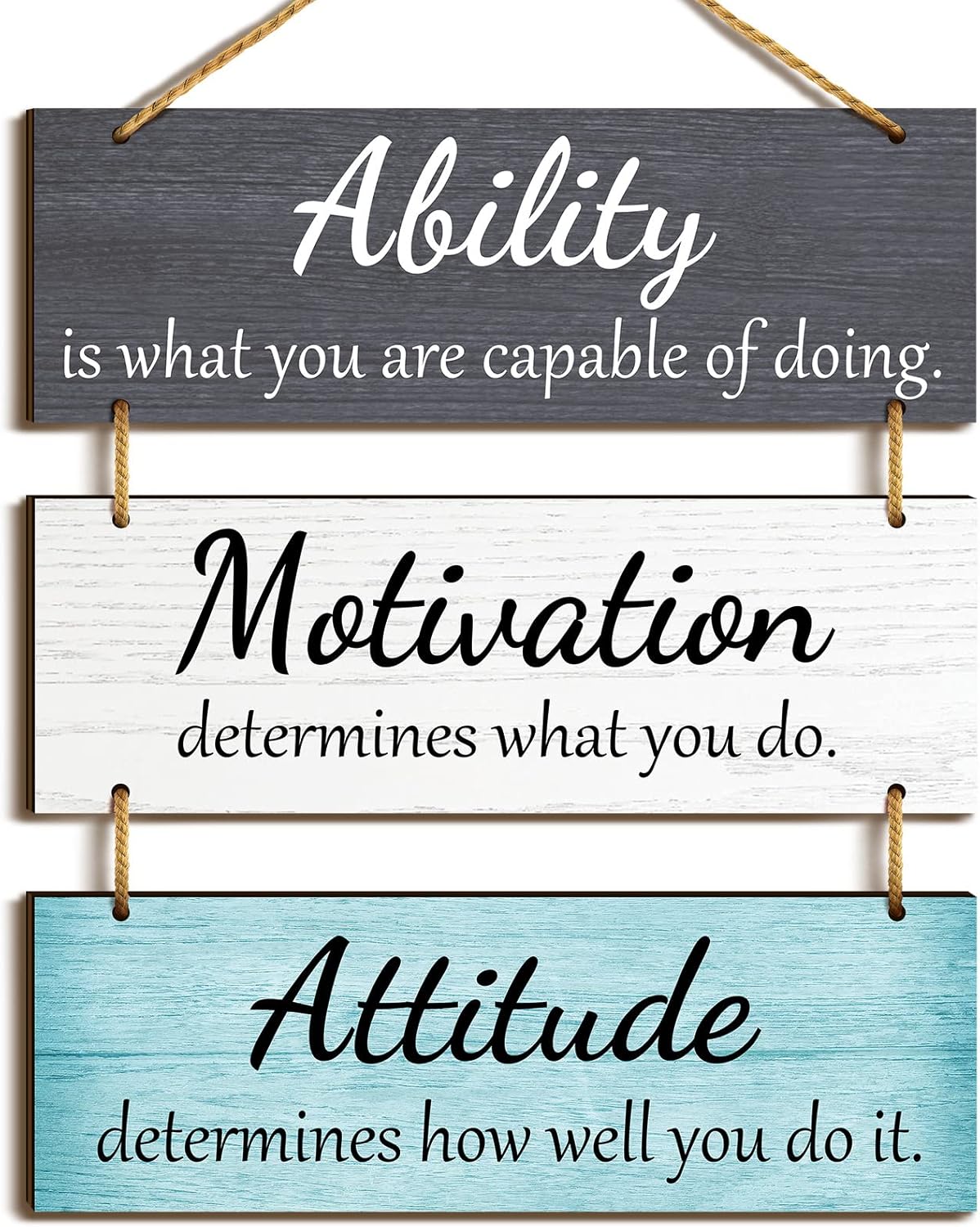 Inspirational Motivational Wall Decor - Fresh Color
