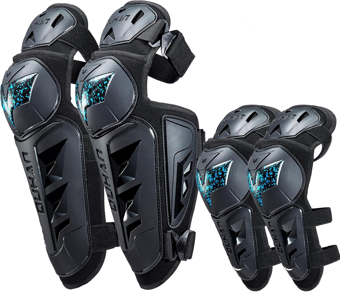 DUHAN Motorcycle Shin Guards for Ultimate Protection and Comfort