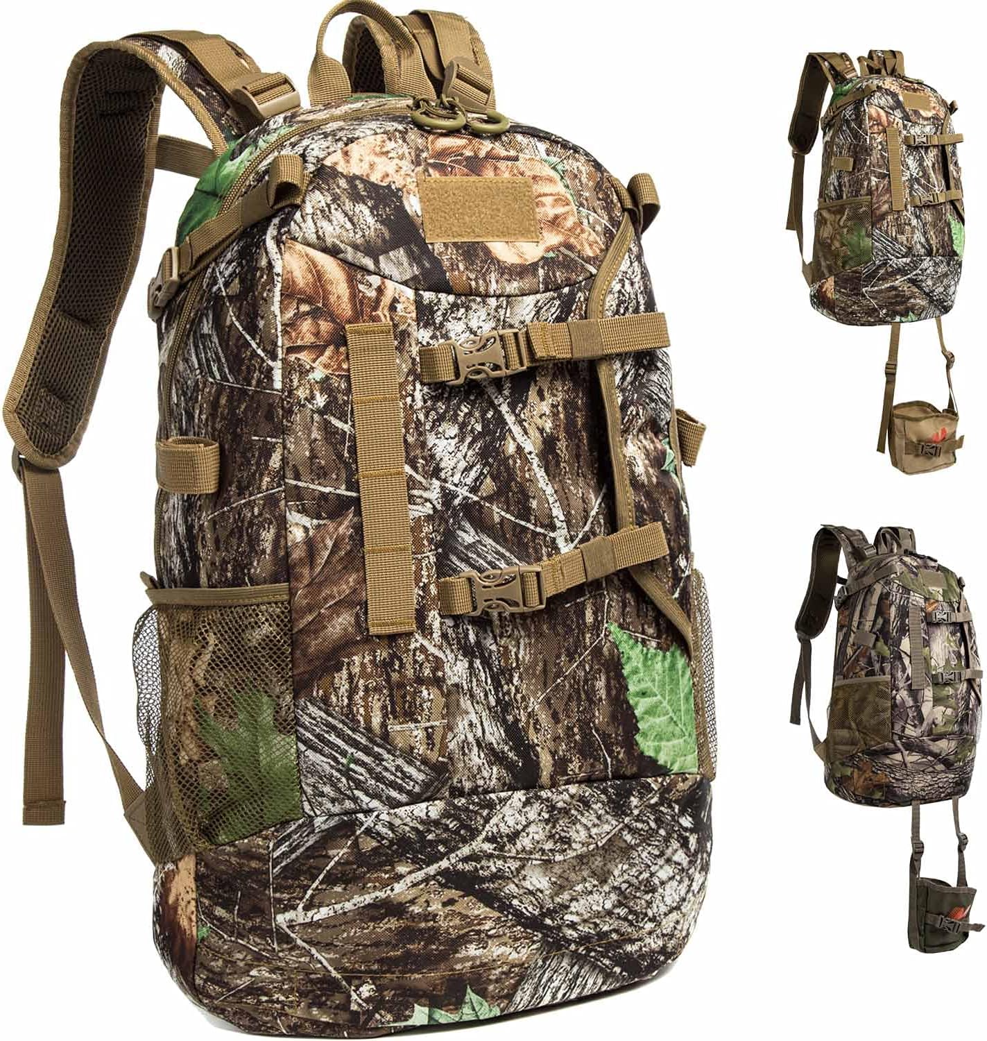 Durable Hunting Backpack with Bow and Rifle Carry System