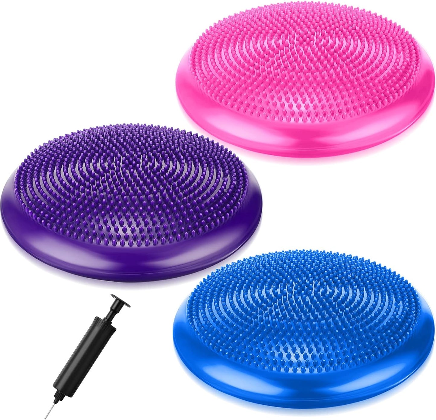 Leitee Inflated Wobble Cushion Set - Active Seating