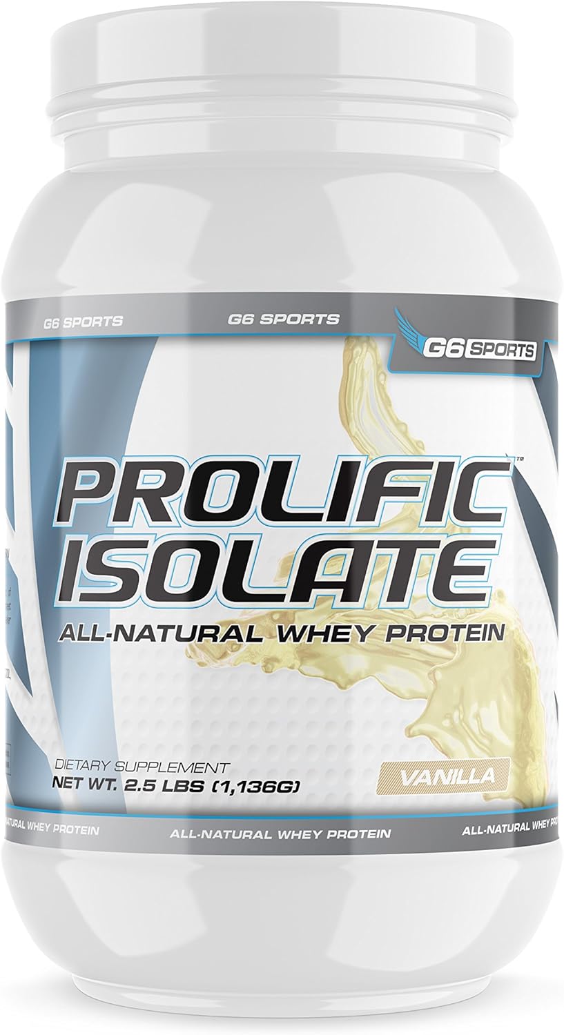 G6 Sports Nutrition Prolific Isolate Whey Protein Review