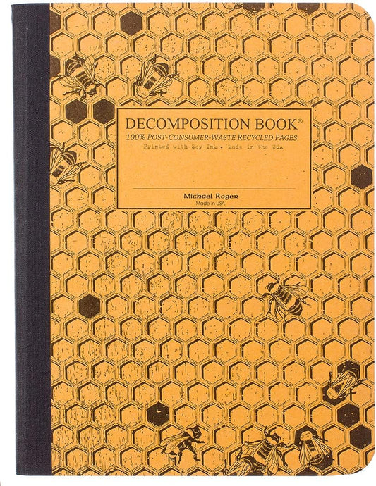 Eco-Friendly College Ruled Notebook - 160 Lined Pages - USA Made