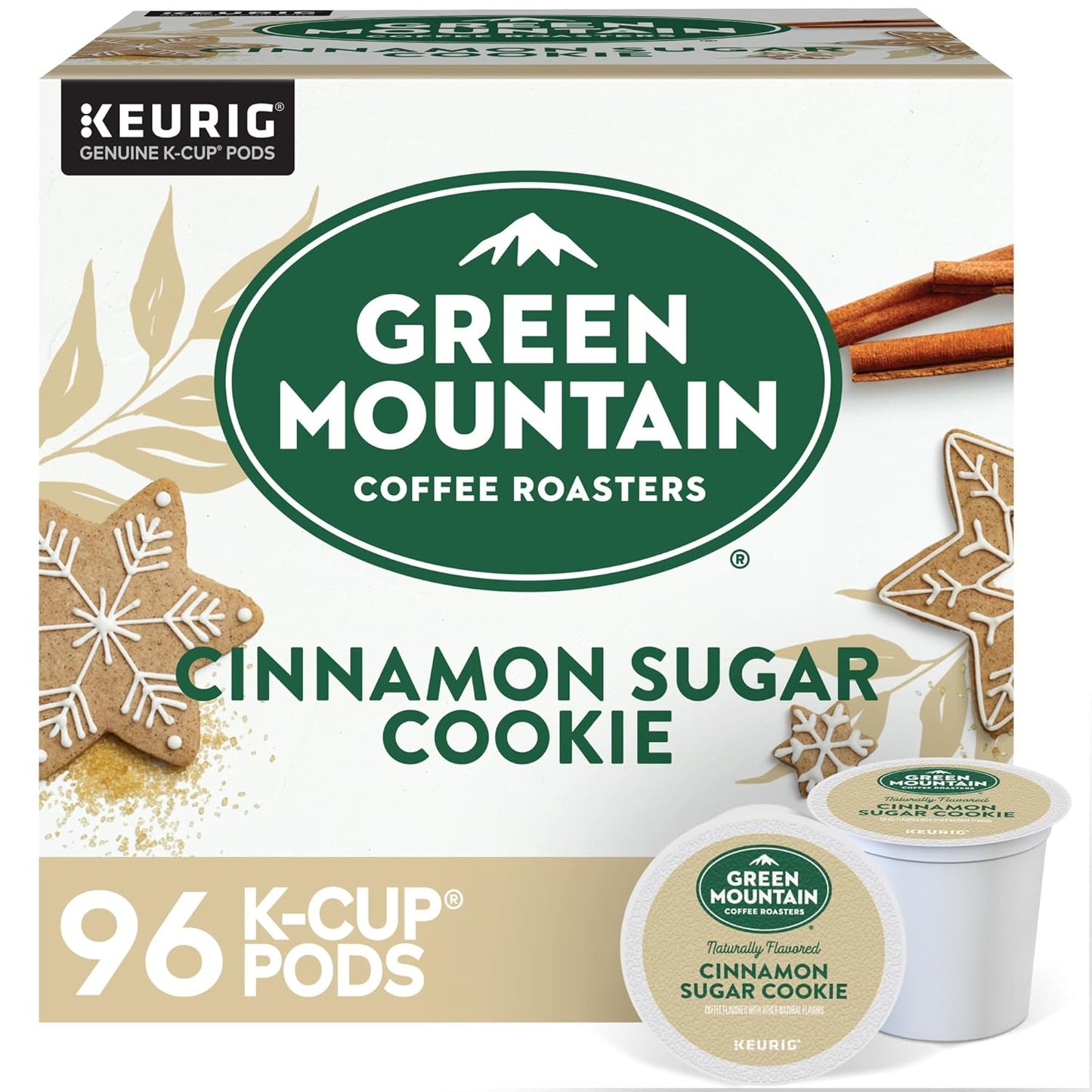 Green Mountain Coffee Roasters Cinnamon Sugar Cookie K-Cup Pods
