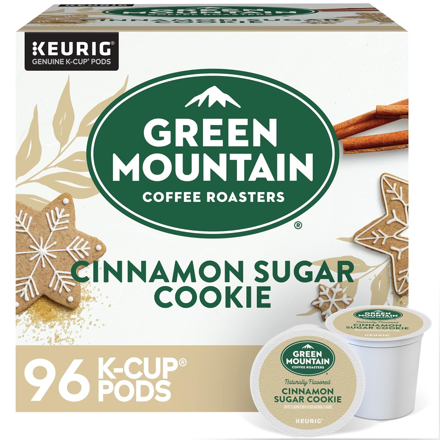Green Mountain Coffee Roasters Cinnamon Sugar Cookie K-Cup Pods