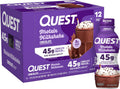 Quest Chocolate Protein Shake Ready to Drink - 45g Protein per Bottle