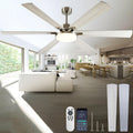72 Inch Ceiling Fans with Lights and Remote Control - Quiet, Dimmable