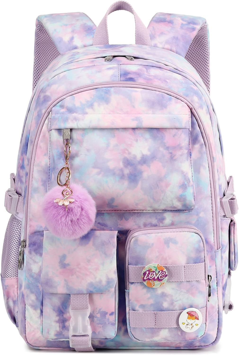 Large Colorful Laptop Backpack for School and Travel Use