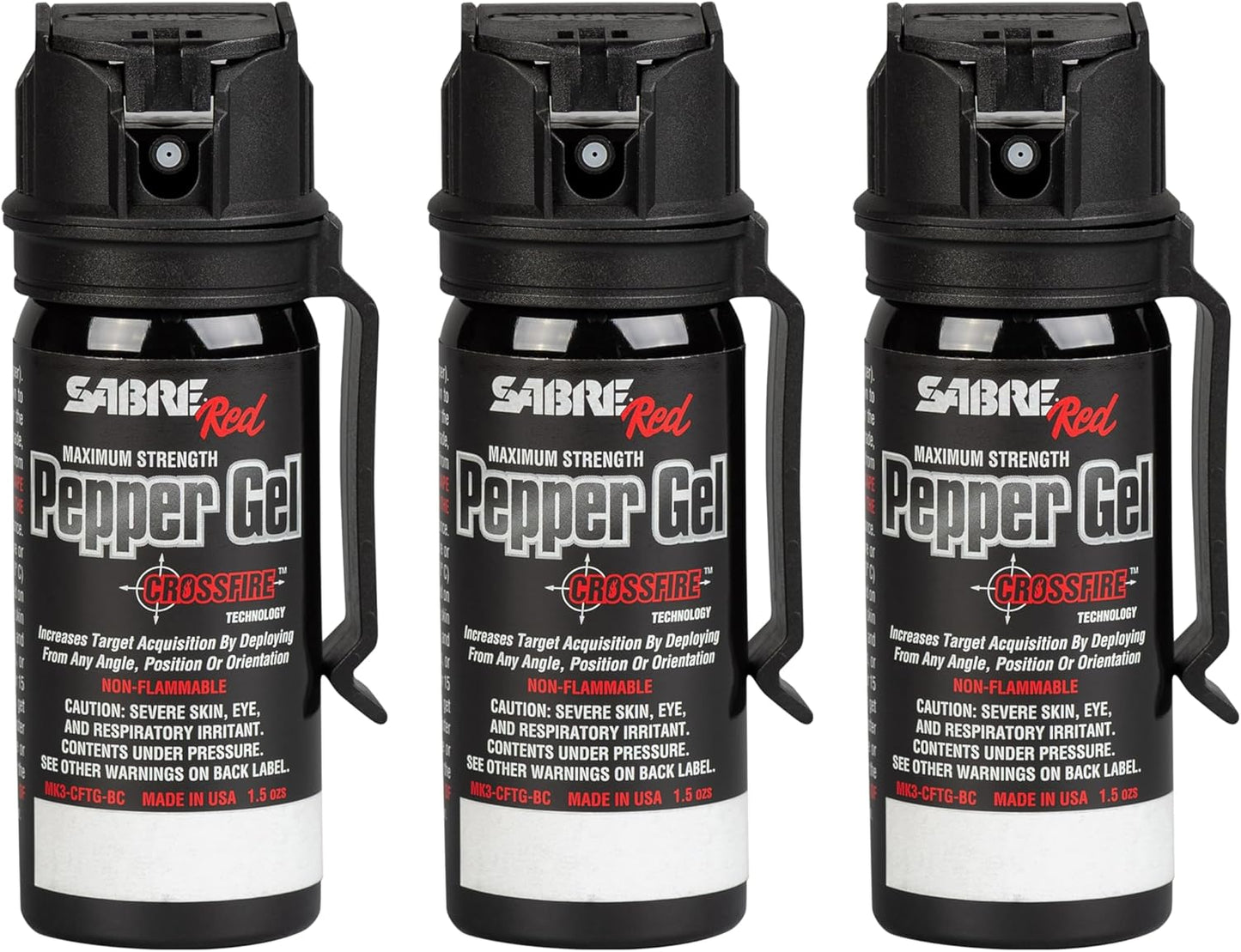 SABRE Crossfire Pepper Gel for Maximum Safety and Protection