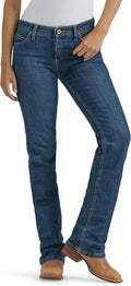 Wrangler Q-Baby Mid Rise Boot Cut Ultimate Riding Jean (Style H80O)