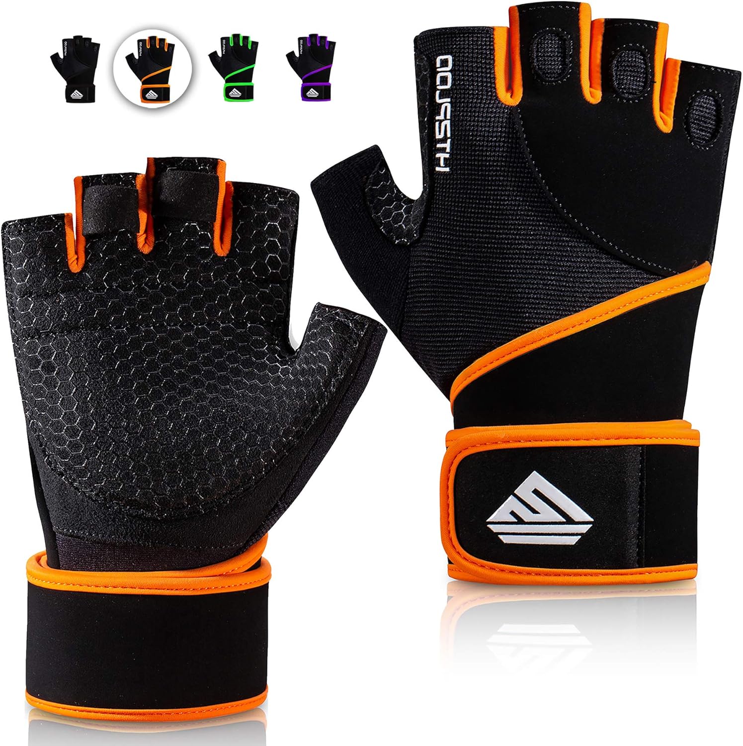 Enhanced Grip Workout Gloves for Ultimate Support