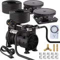 HQUA PAS20 Pond & Lake Aeration System for Up to 3 Acre - Quiet 3/4 HP
