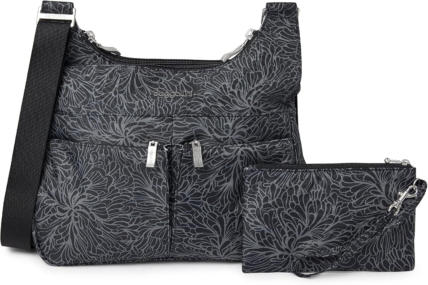 Baggallini Cross Over Crossbody Bag: Lightweight Travel Purse