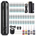 STIGMA Wireless Tattoo Gun Kit for Beginners - Complete Practice Set