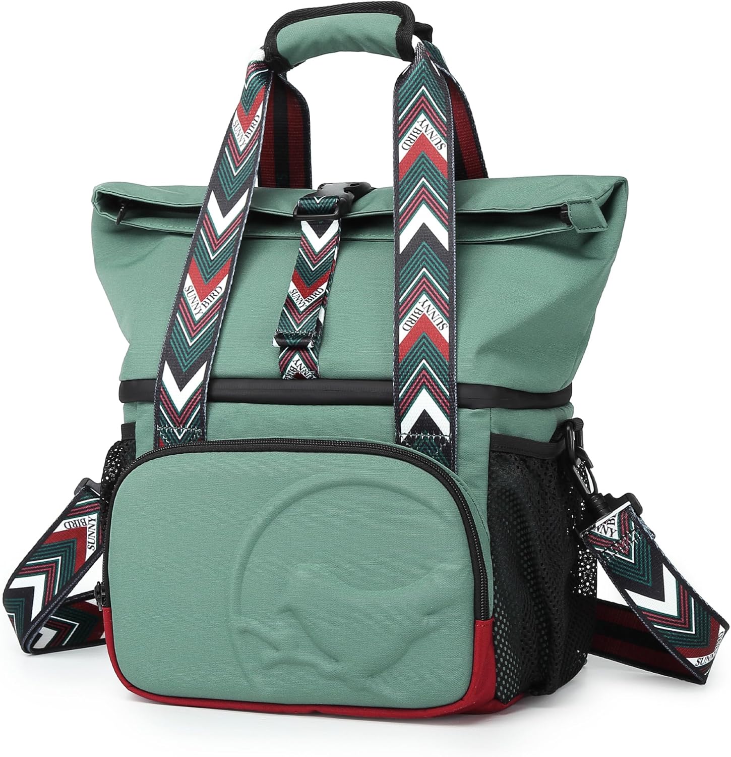 Insulated Dual Compartment Lunch Bag for Work and Play