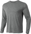 Merino Protect 100% Merino Wool Base Layer Mens Long Sleeve - Odor