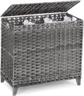 Laundry Hamper with 3 Removable Liner Bags - 132L Rattan Sorter
