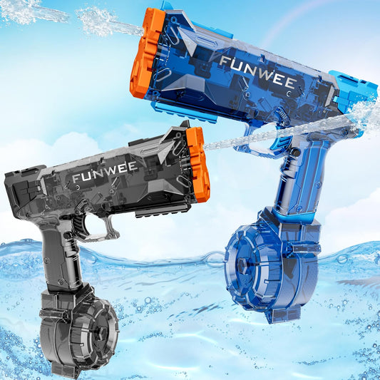 Powerful Electric Water Guns for Kids and Adults - 2 Pack