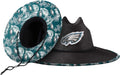 FOCO Men's NFL Team Logo Floral Lifeguard Straw Sun Hat - Team