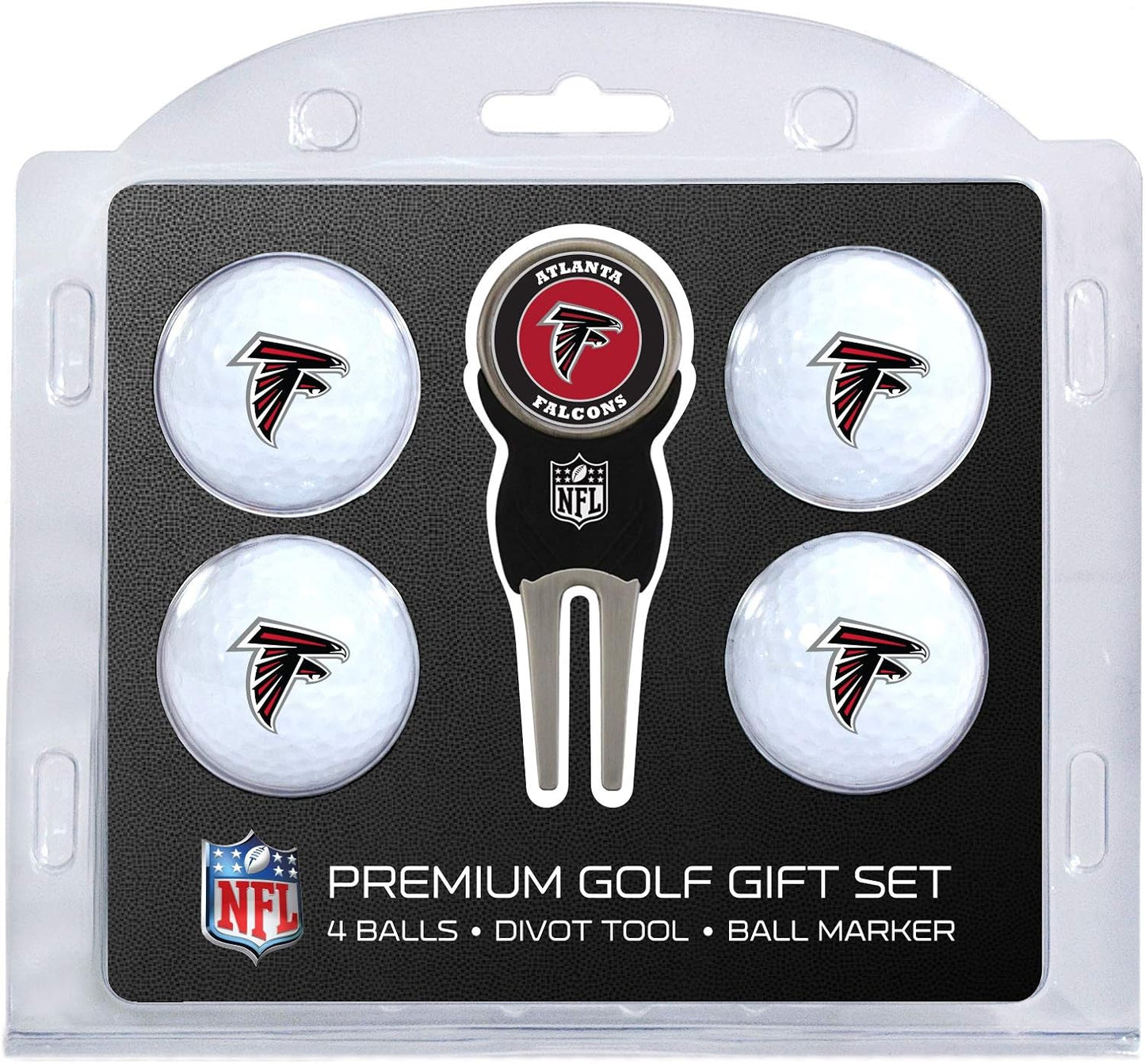 NFL Golf Balls Set with Magnetic Marker