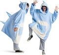 Bedsure Shark Blanket Hoodie - Cozy Shark Costume